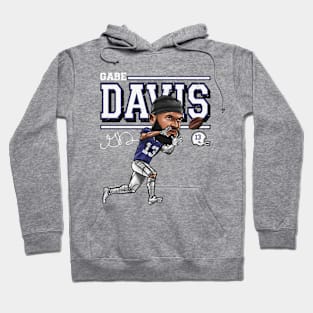 Gabriel Davis Buffalo Cartoon Hoodie